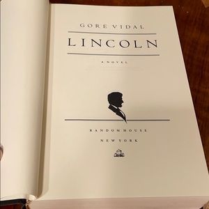 Lincoln by Gore Vidal hardback